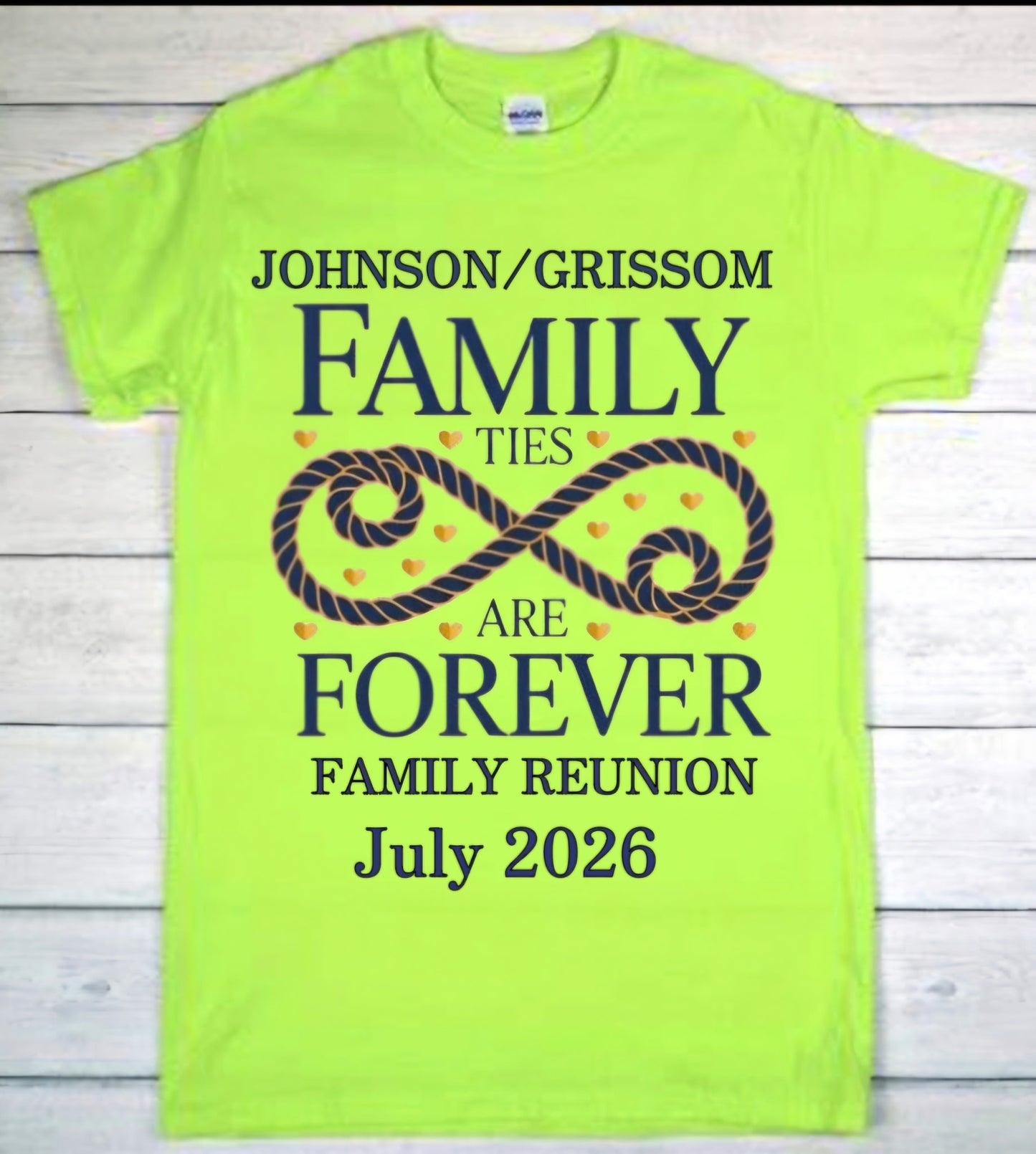 Johnson/Grissom Family Reunion Shirts