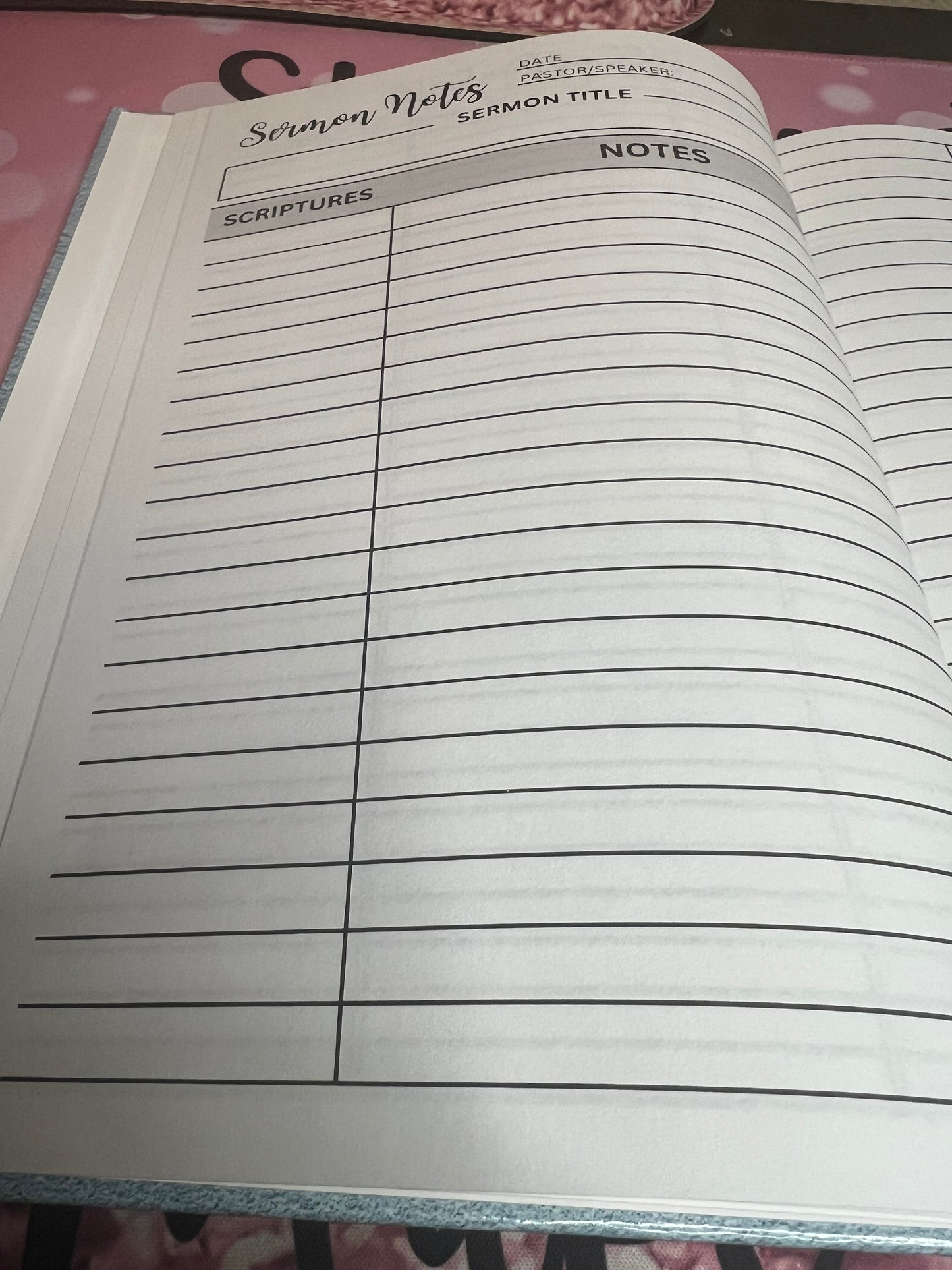 Sermon Journals