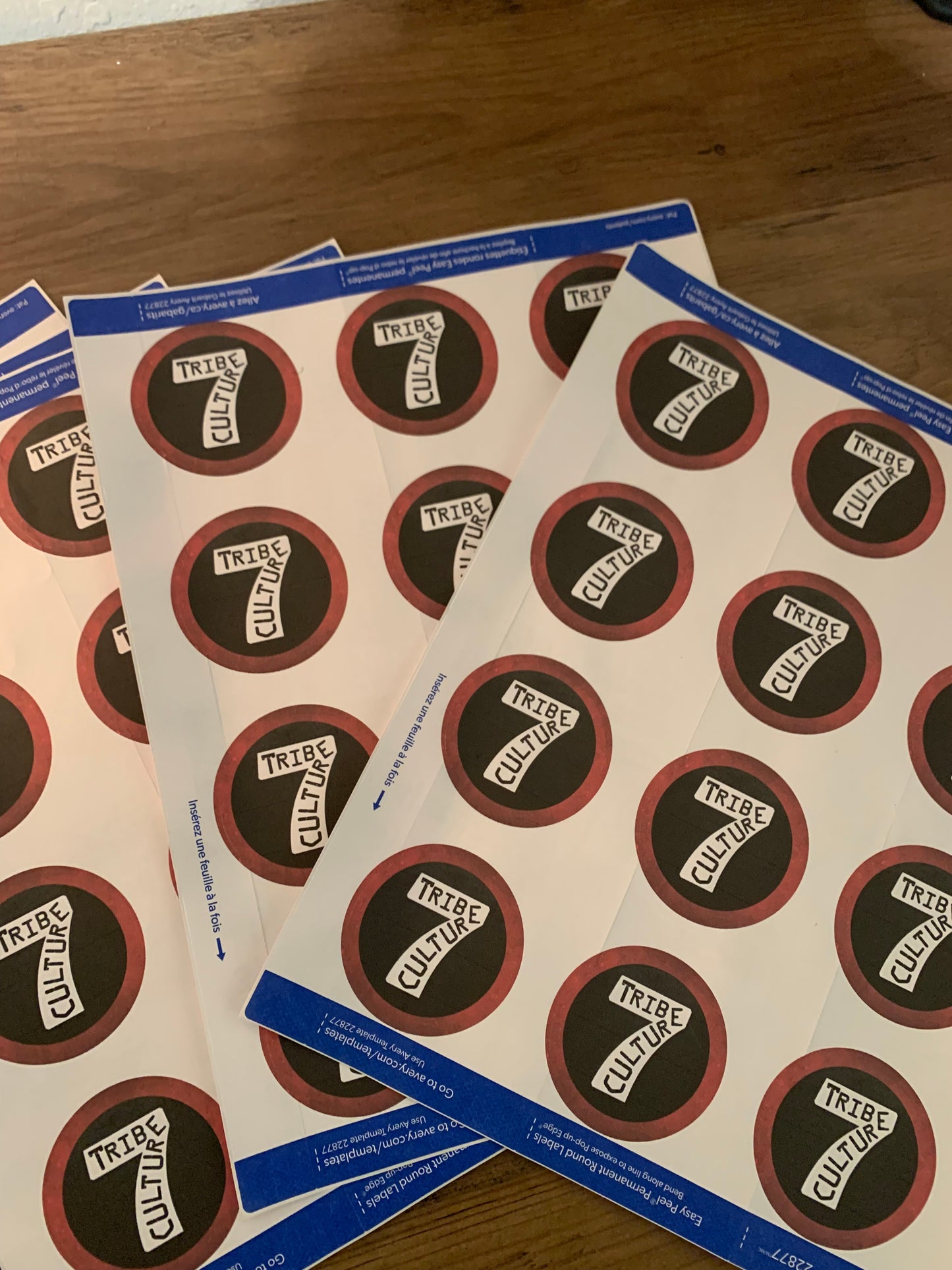 Logo stickers