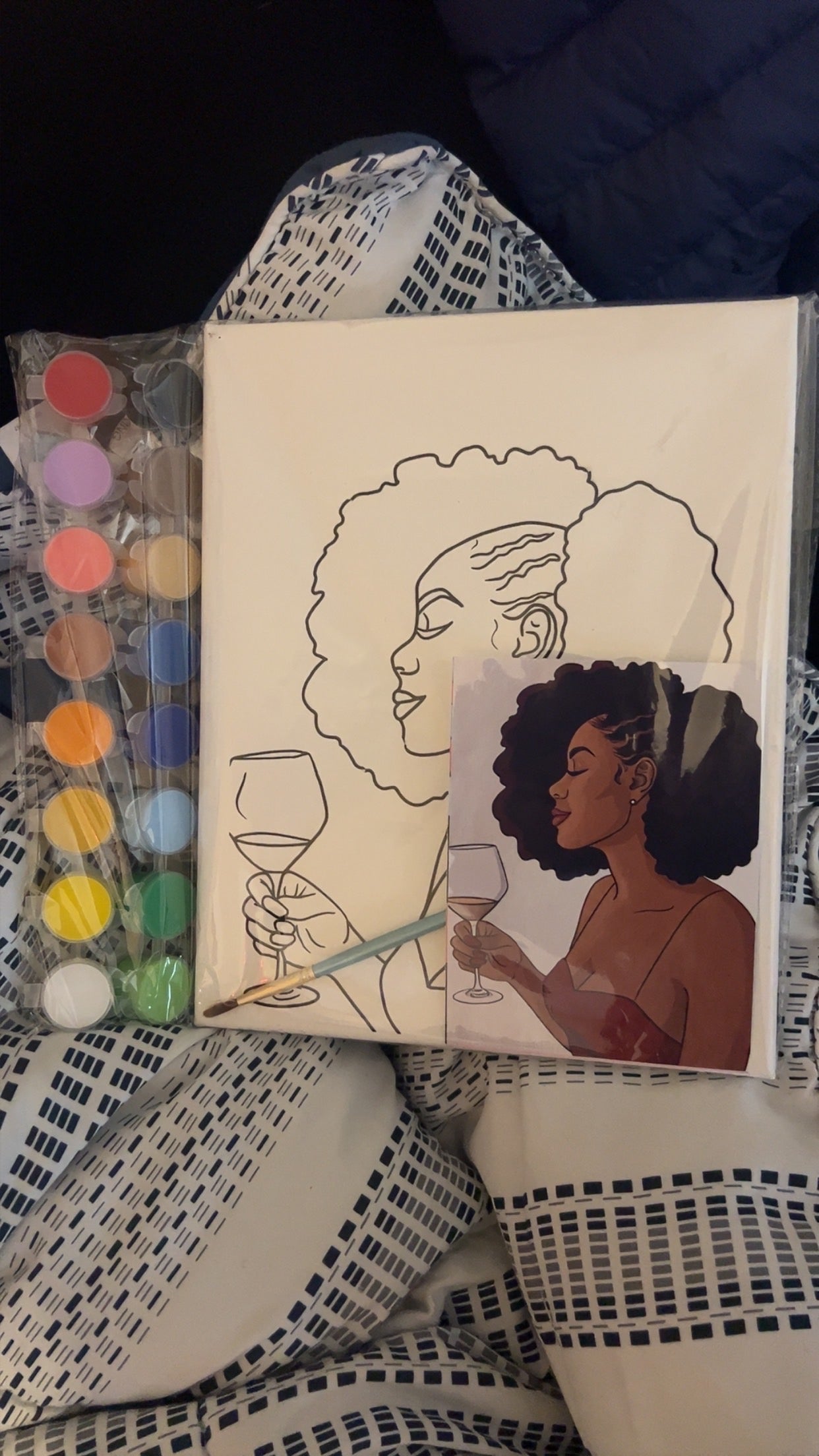 Paint & Sip Kits